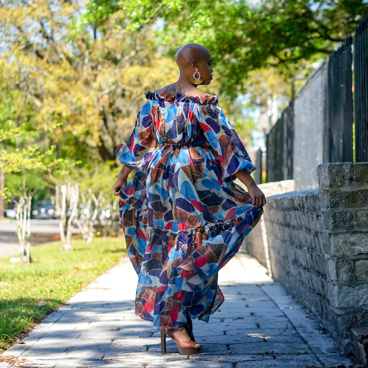 It’s All About The Chiffon Maxi Dress