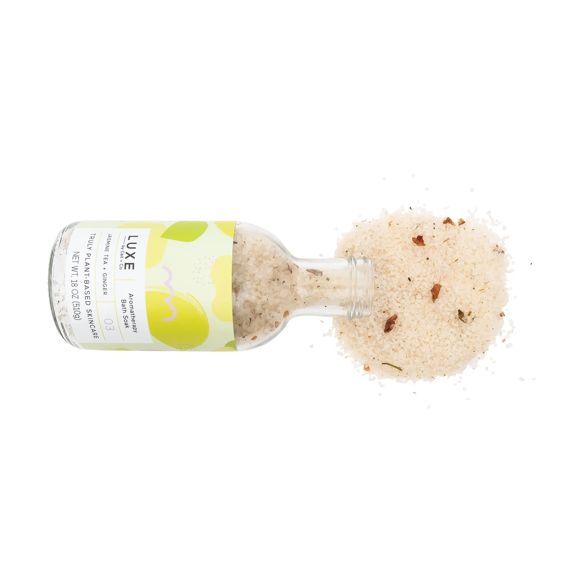 Jasmine Tea   Ginger Aromatherapy Bath Salt Soak