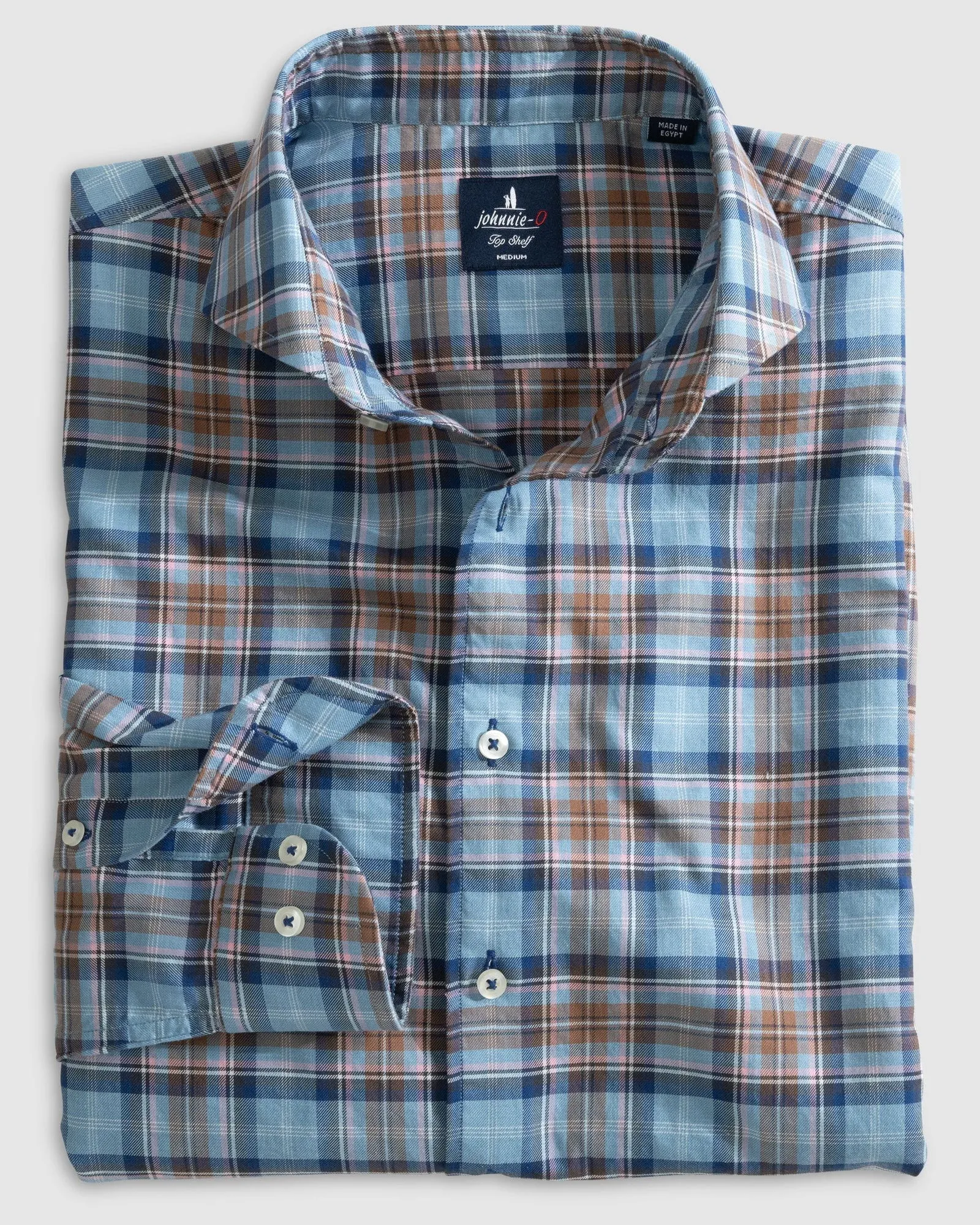 JOHNNIE-O Carmen Button Up