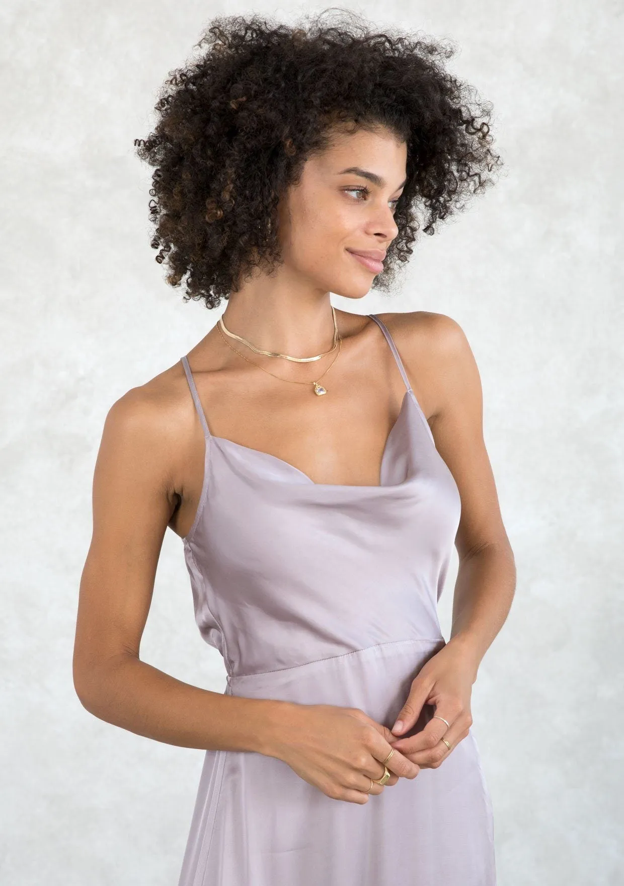 Keepsake Cowlneck Maxi Dress
