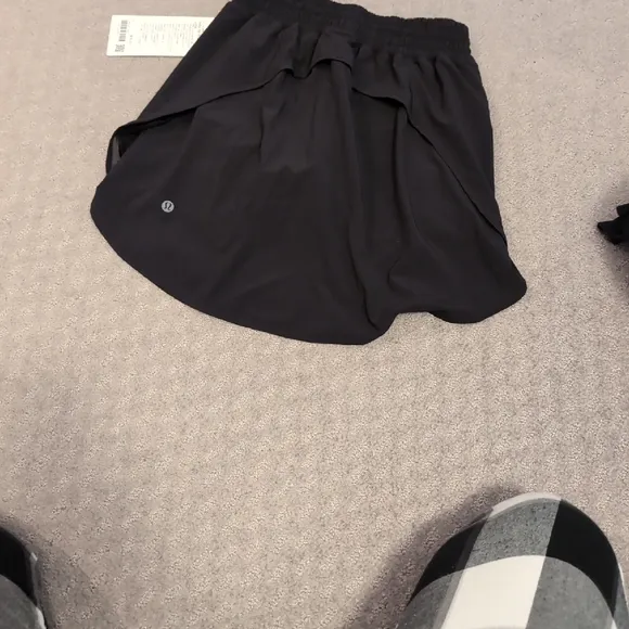 Lululemon Black Hotty Hot HR Skirt *Long