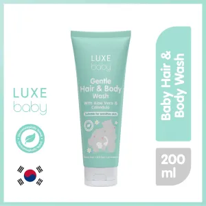 Luxe Baby Gentle Hair & Body Wash with Aloe Vera & Calendula 200ml