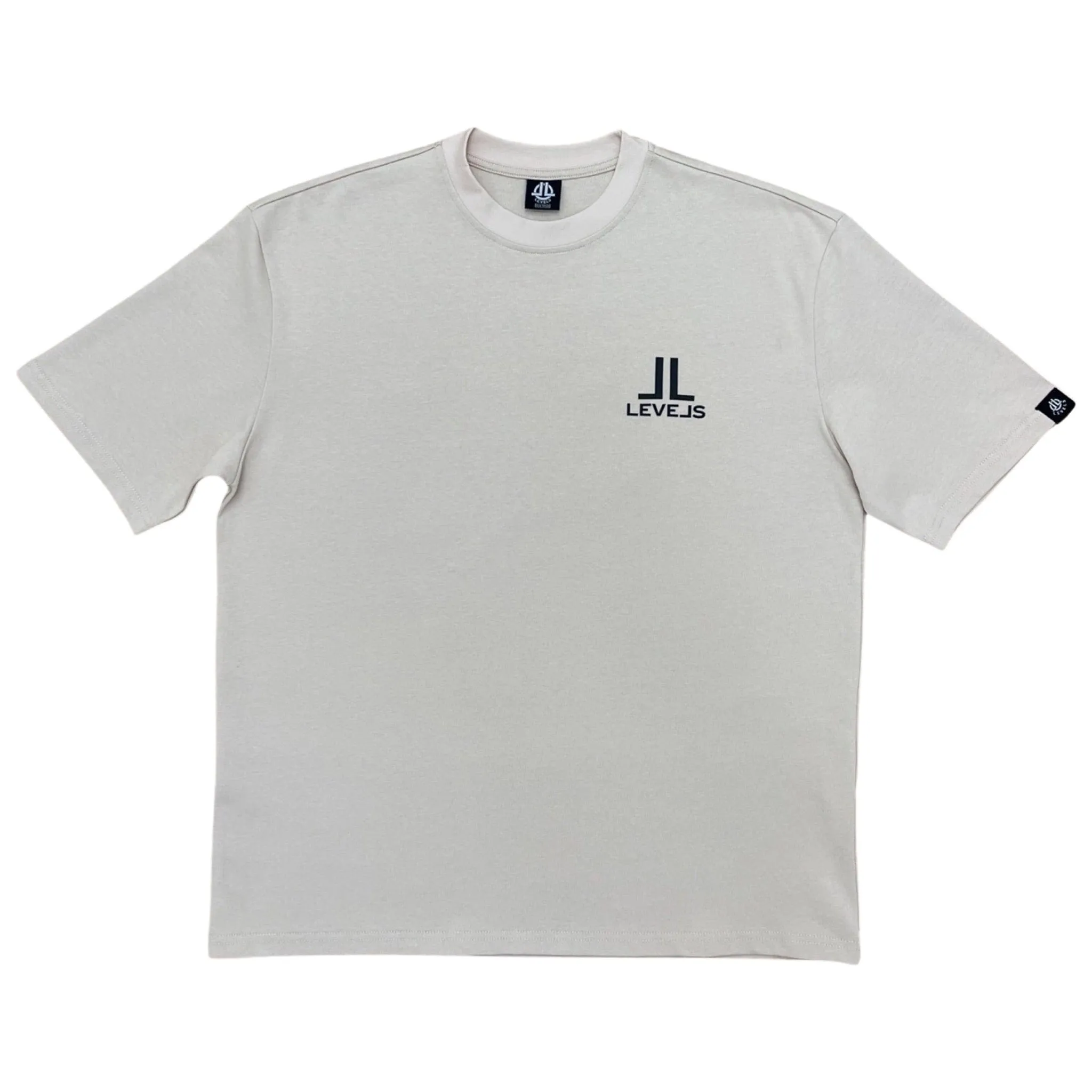 LUXE LEVELS OVERSIZED TEE | NUDE