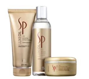 Luxe Oil Keratin Protection Restore Treatment Kit 3 Products - System Professional