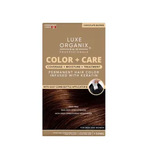 LUXE ORGANIX Keratin Hair Color   Care 140ml (Chocolate Blonde) Exp 06/2024