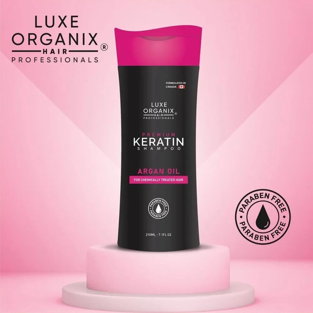 Luxe Organix Premium Keratin Shampoo 210ml
