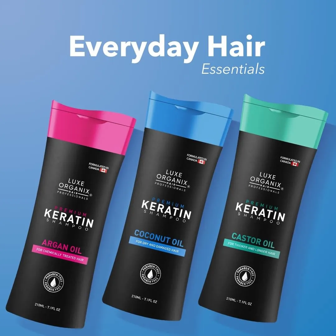 Luxe Organix Premium Keratin Shampoo 210ml