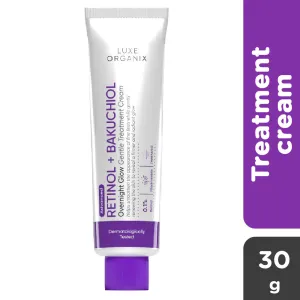 Luxe Organix Retinol   Bakuchiol Gentle Glow Treatment Cream