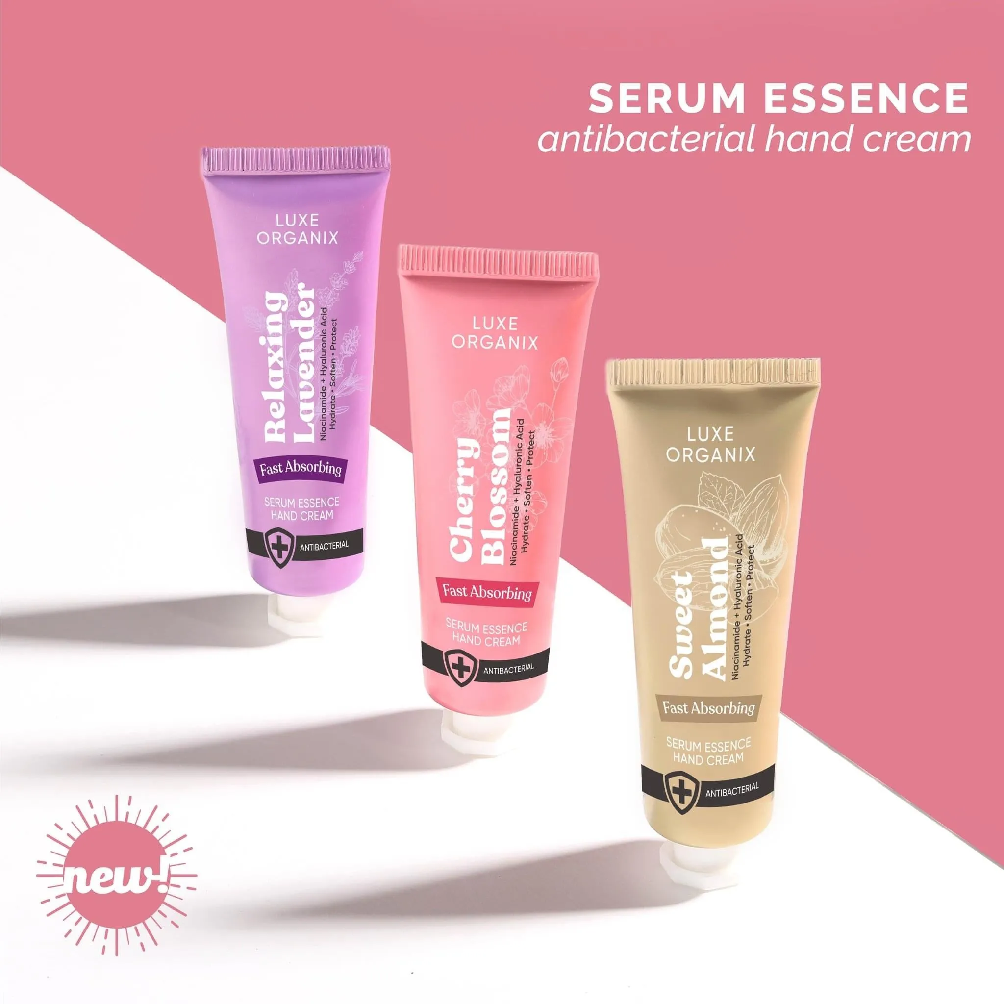 LUXE ORGANIX Serum Essence Hand Cream 30ml
