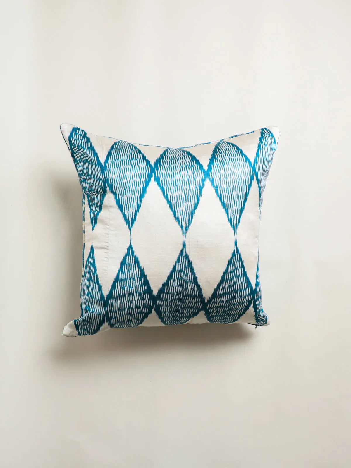 Luxe Sapphire Square Pillow Cover