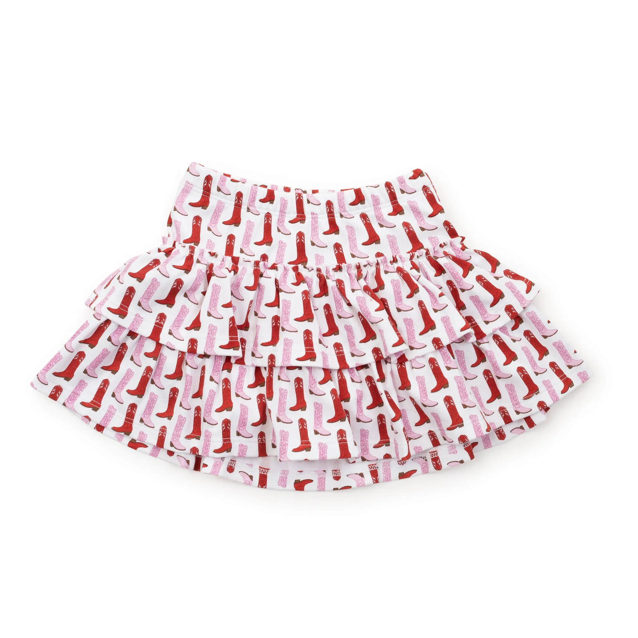 Maggie Girls' Tiered Skirt - City Boots