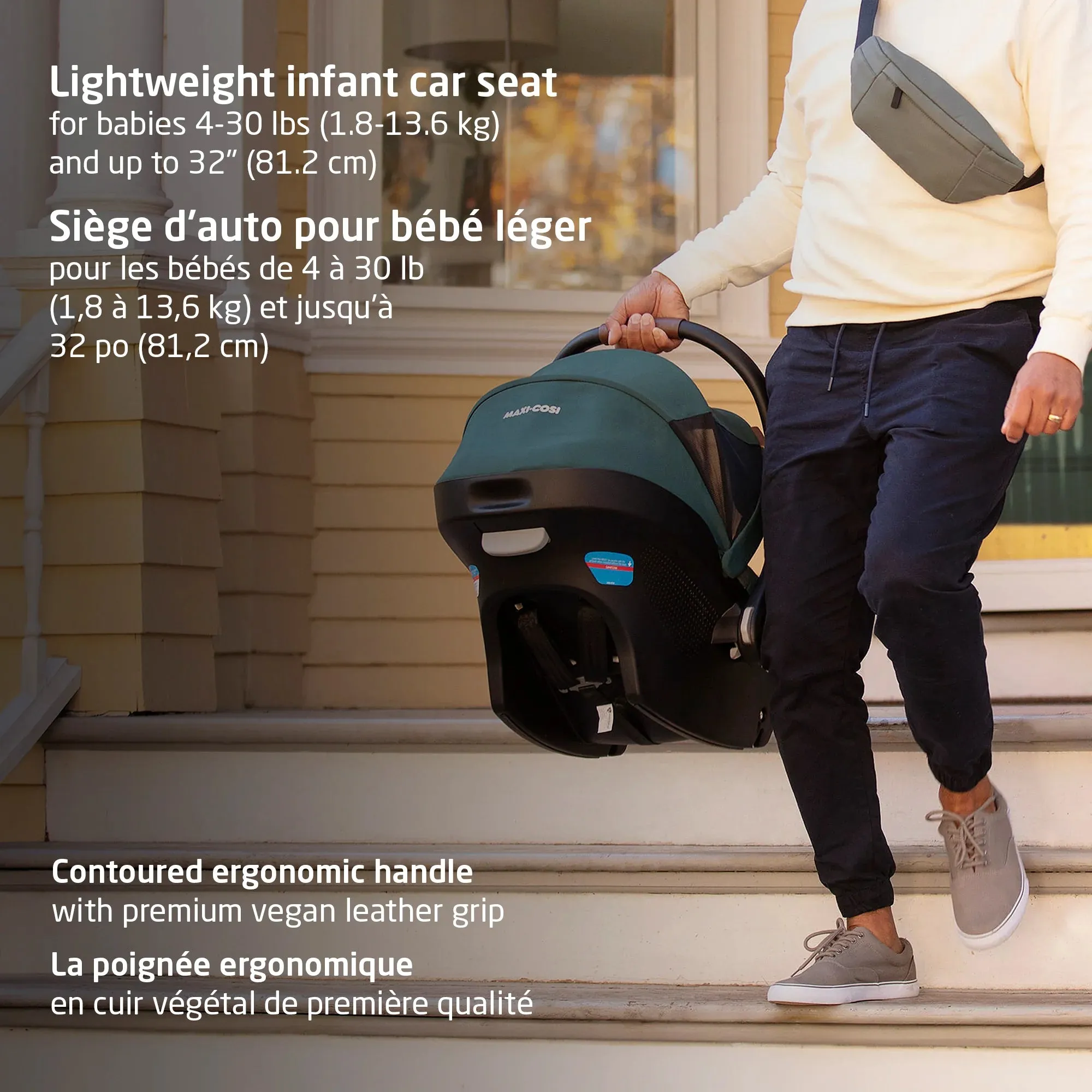 Maxi Cosi Mico Luxe  Infant Car Seat (Designer Black)