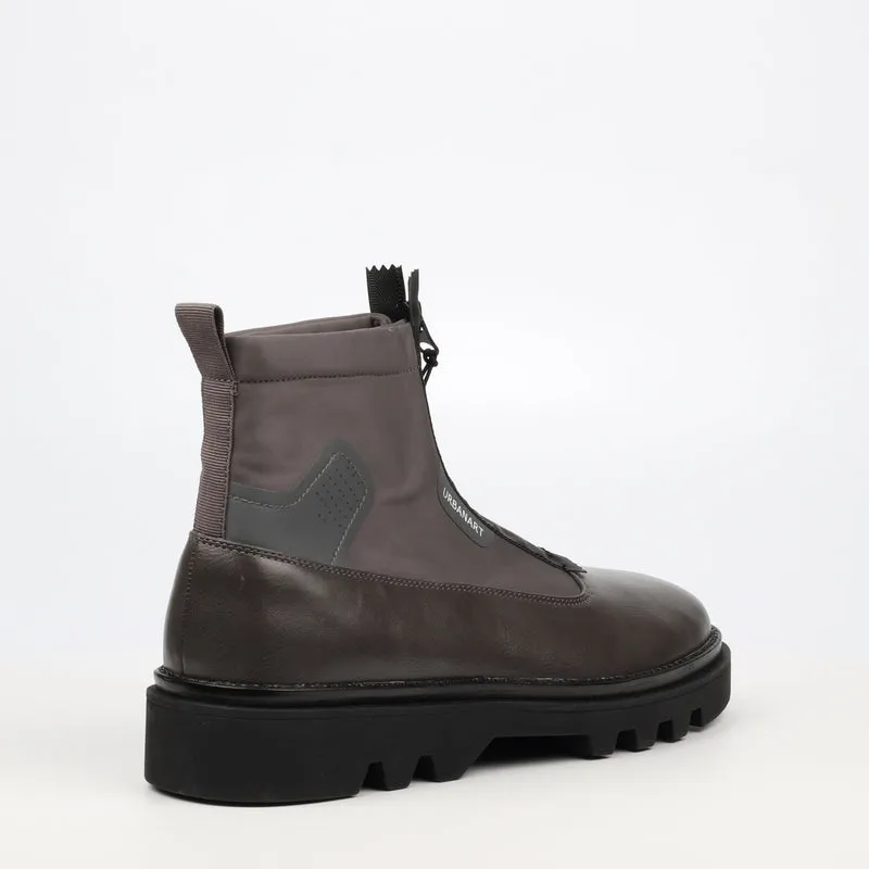 Mazerata Grey Mens Zip up Latest Fashion Boots