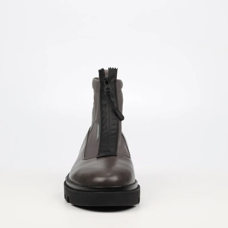 Mazerata Grey Mens Zip up Latest Fashion Boots