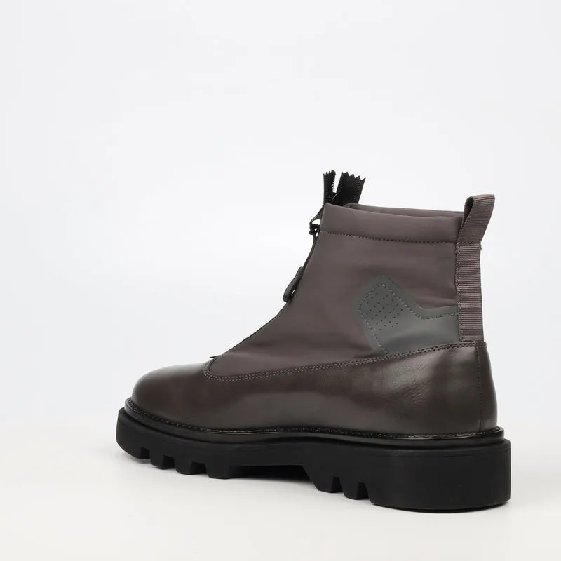 Mazerata Grey Mens Zip up Latest Fashion Boots