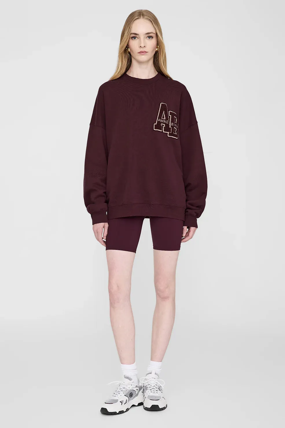 Miles sweatshirt - Burgundy