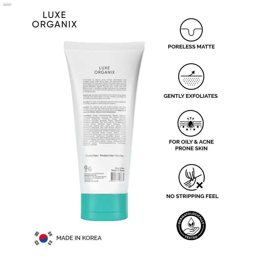 Miracle Solutions AHA/BHA Gel Cleanser 150ml (new look) Exp 06 2024