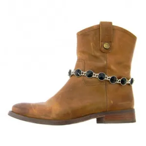 Montana West Black Rhinestone Boot Chain  BOT150103-01BLK