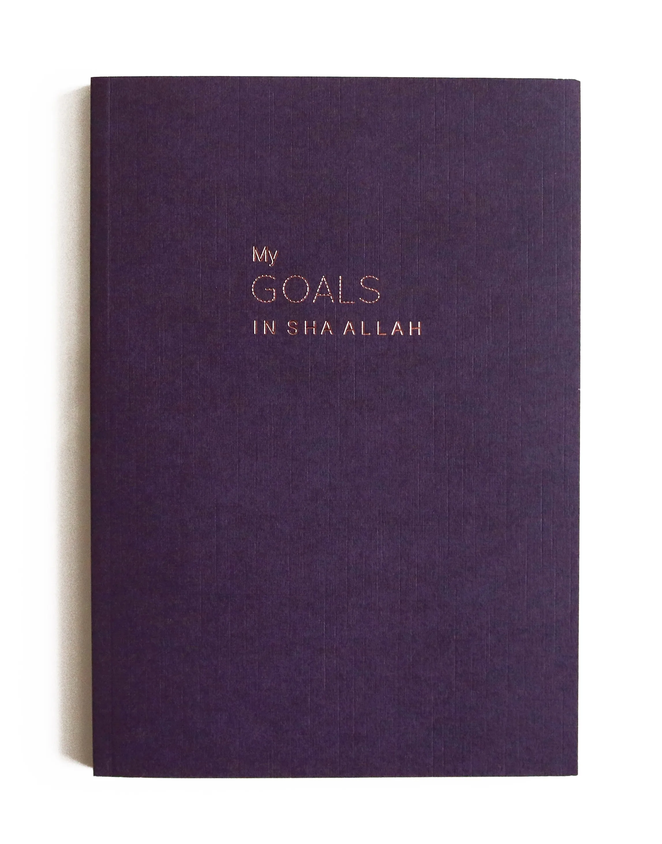 My Goals  In Sha Allah - Plum Luxe - LX 04