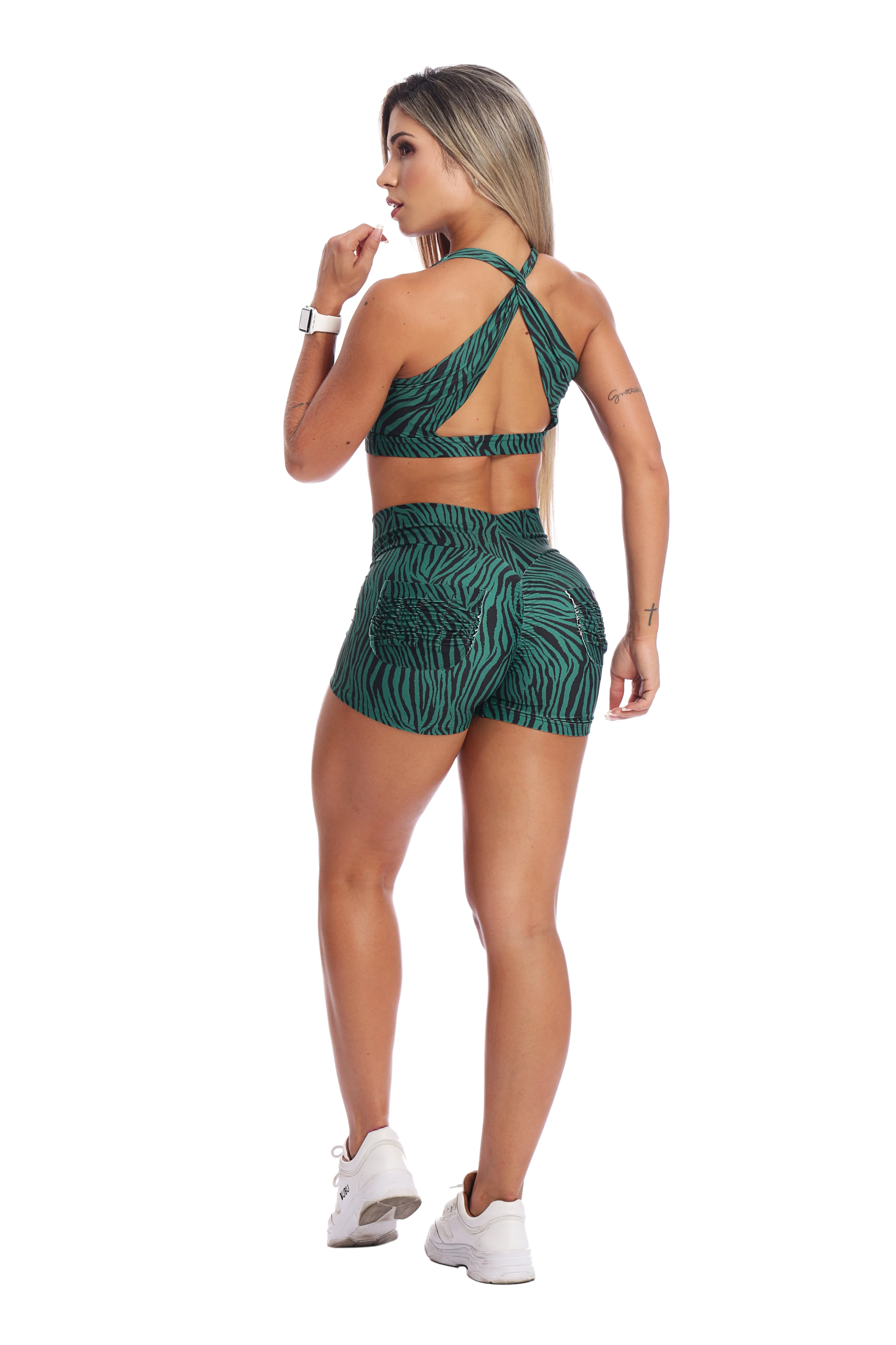 My Sporty Wear Unapologetic Shorts - Zebra