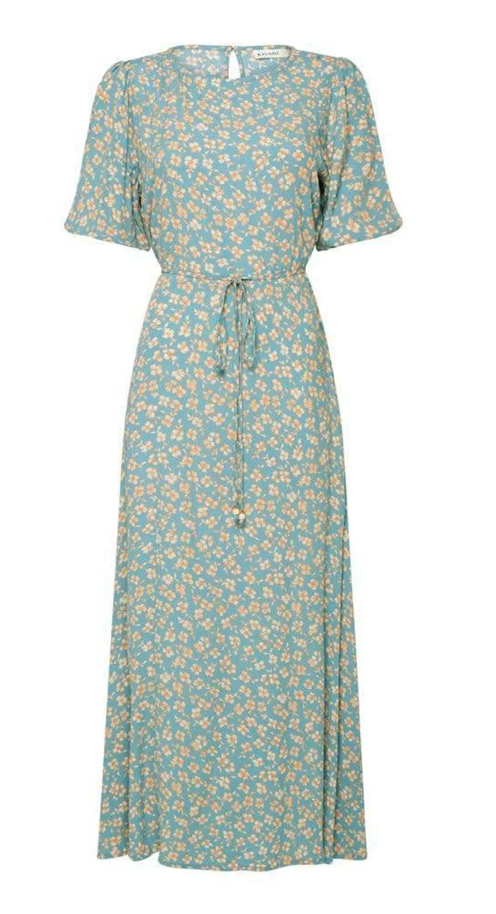 Nell High Neck Midi Dress