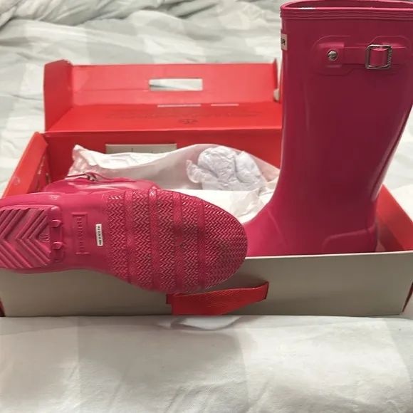 NEW HUNTER ORIGINAL KIDS GLOSS BOOTS