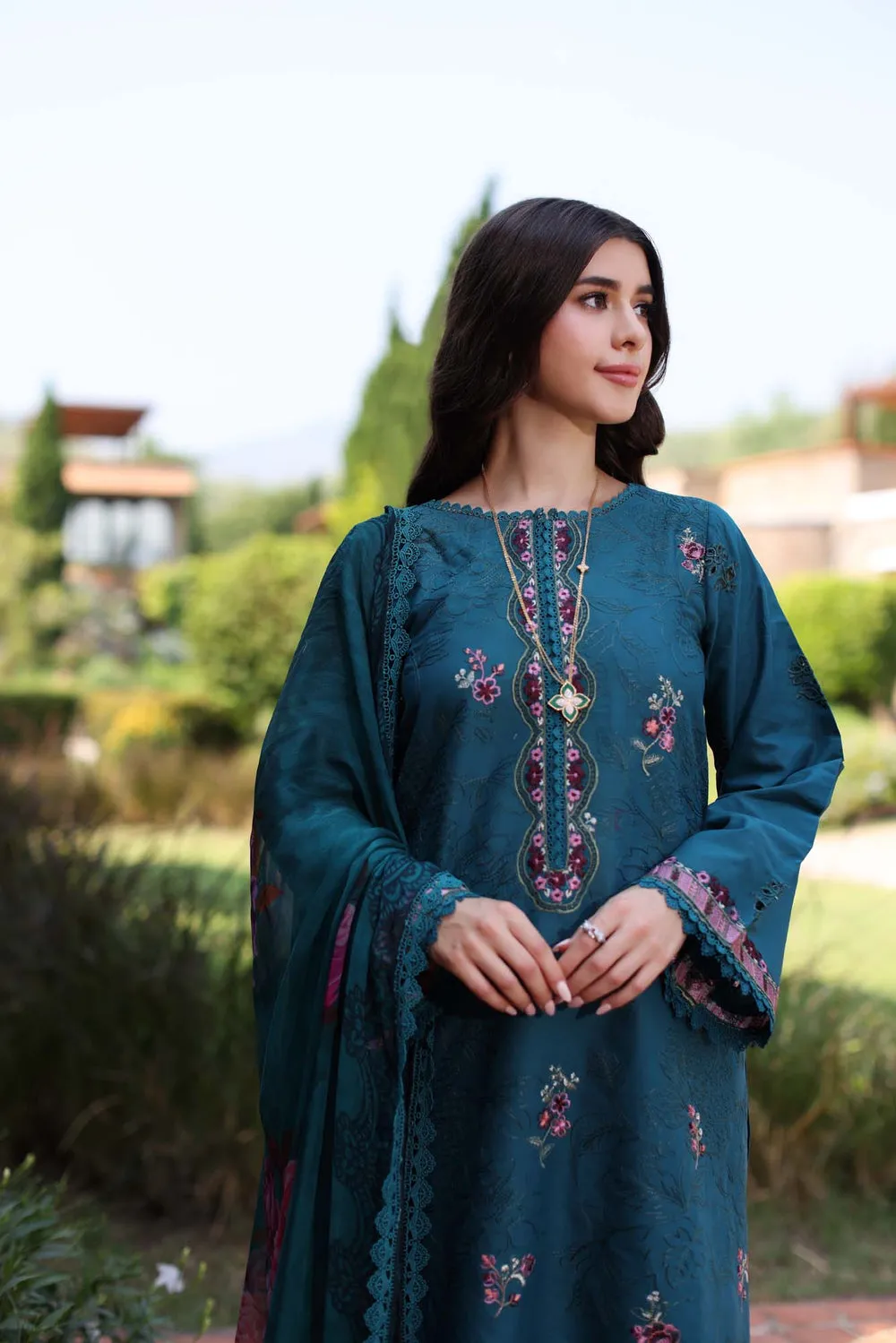 Noor Eid Luxe Printkari'24 by Saadia Asad | D9