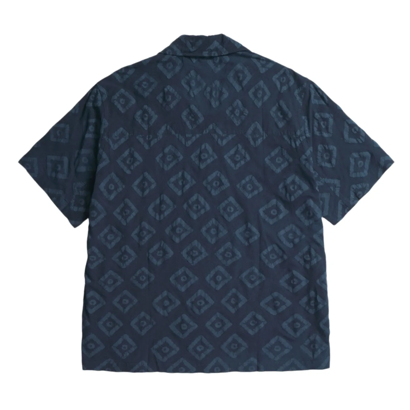 Norse Projects Mads Batik SS Shirt Dark Navy