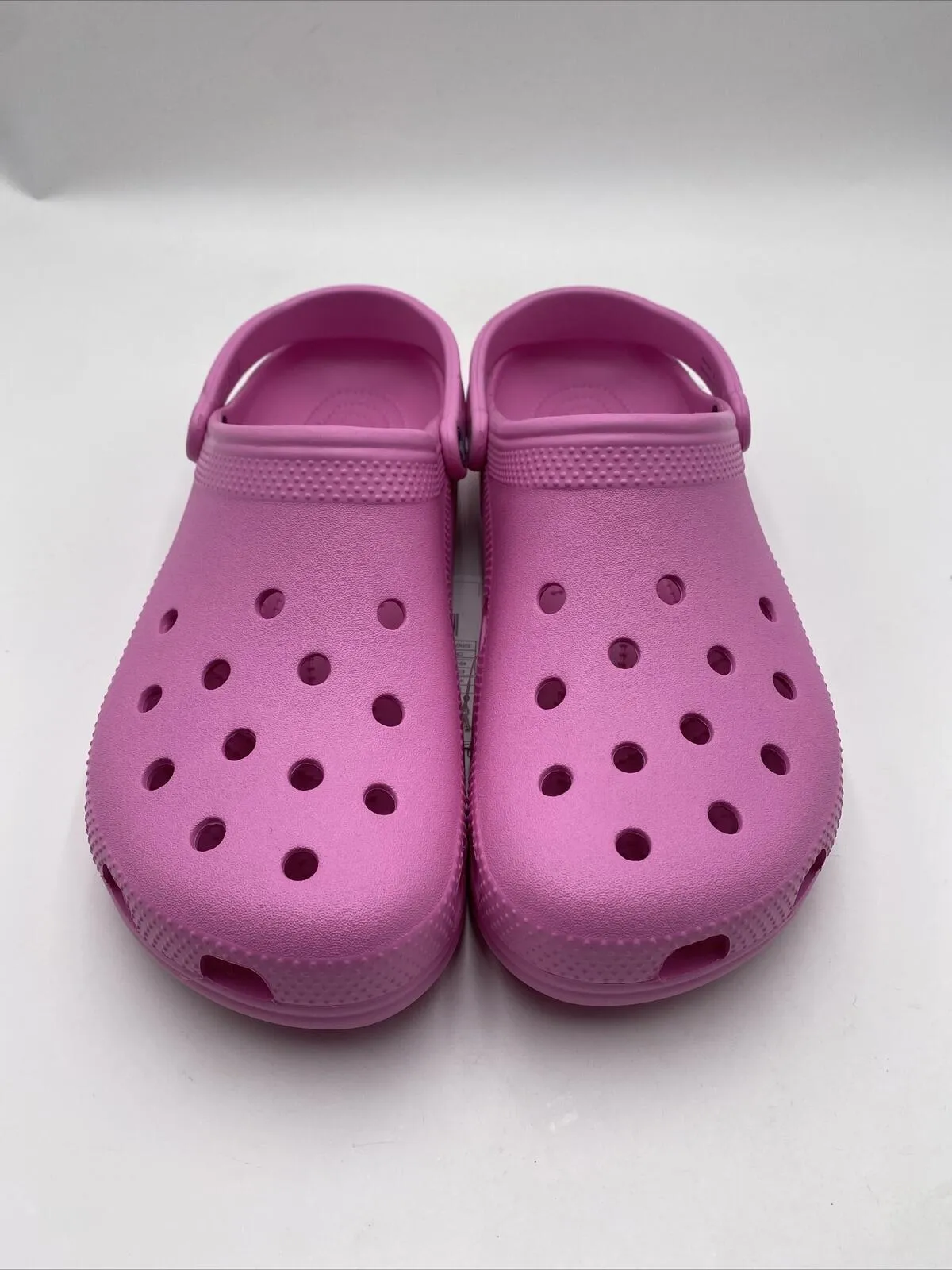 NWOB Men’s Crocs Classic Clogs Pink Size 14M - Very Good