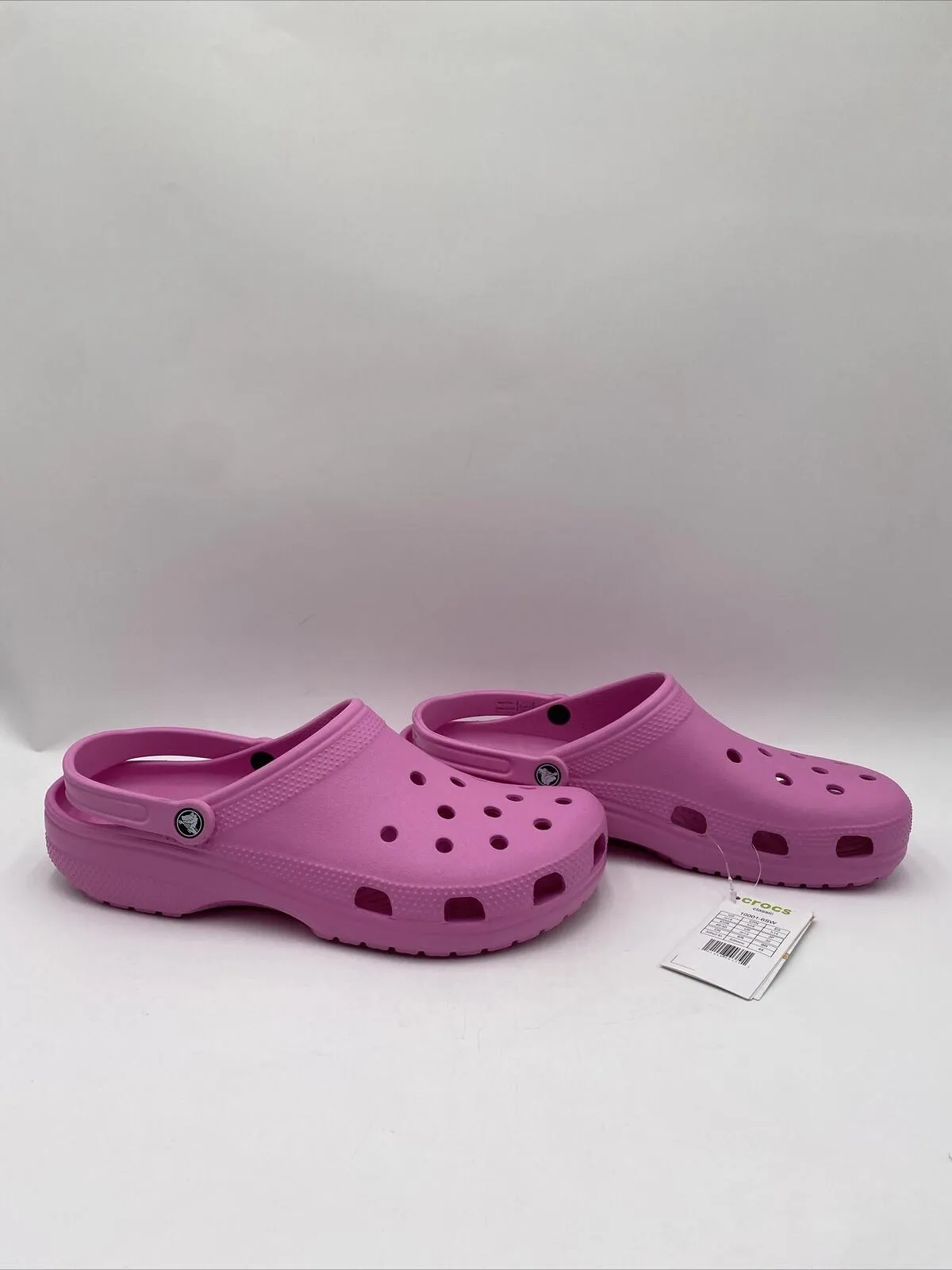 NWOB Men’s Crocs Classic Clogs Pink Size 14M - Very Good