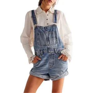 NWT Free People Ziggy Shortall - Women's Denim Overalls