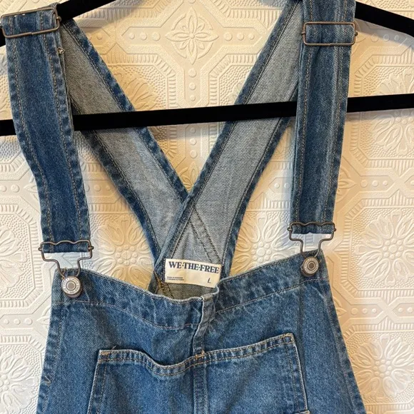 NWT Free People Ziggy Shortall - Women's Denim Overalls