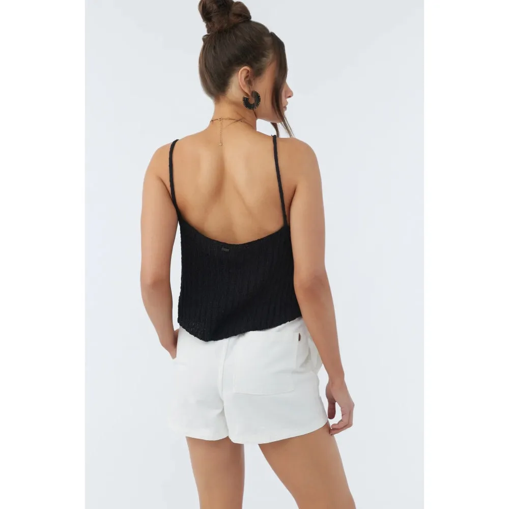 O'NEILL JANESSA TANK TOP BLACK