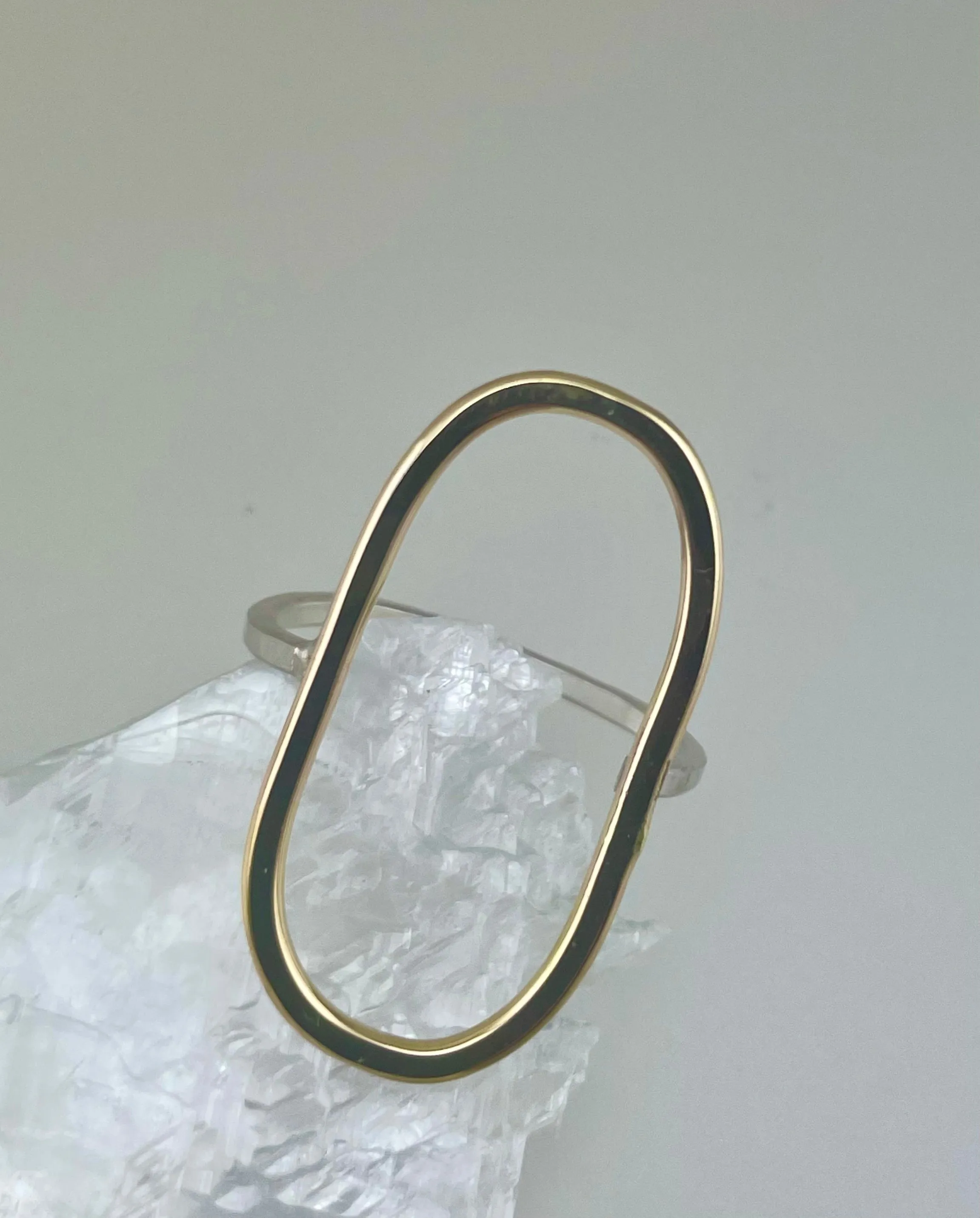 Open Oval Ring