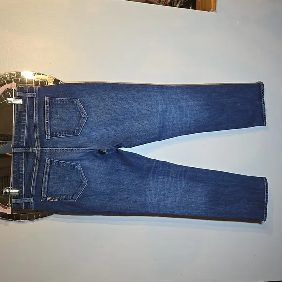 PAIGE Women's Brigitte Mid-Rise Slim Boyfriend Staight Leg Jeans In Roam