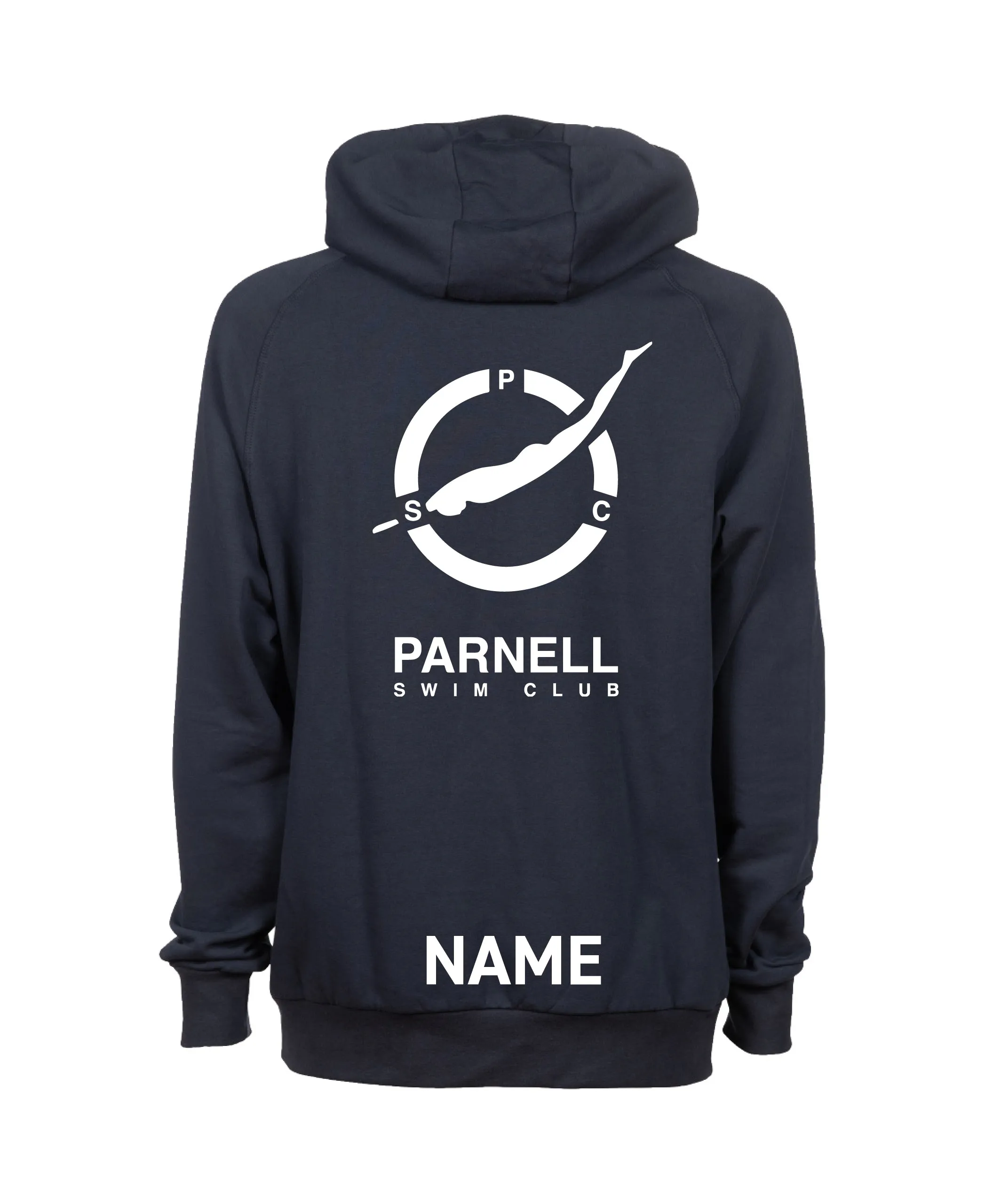 Parnell Team Hooded Panel Sweatshirt - Navy
