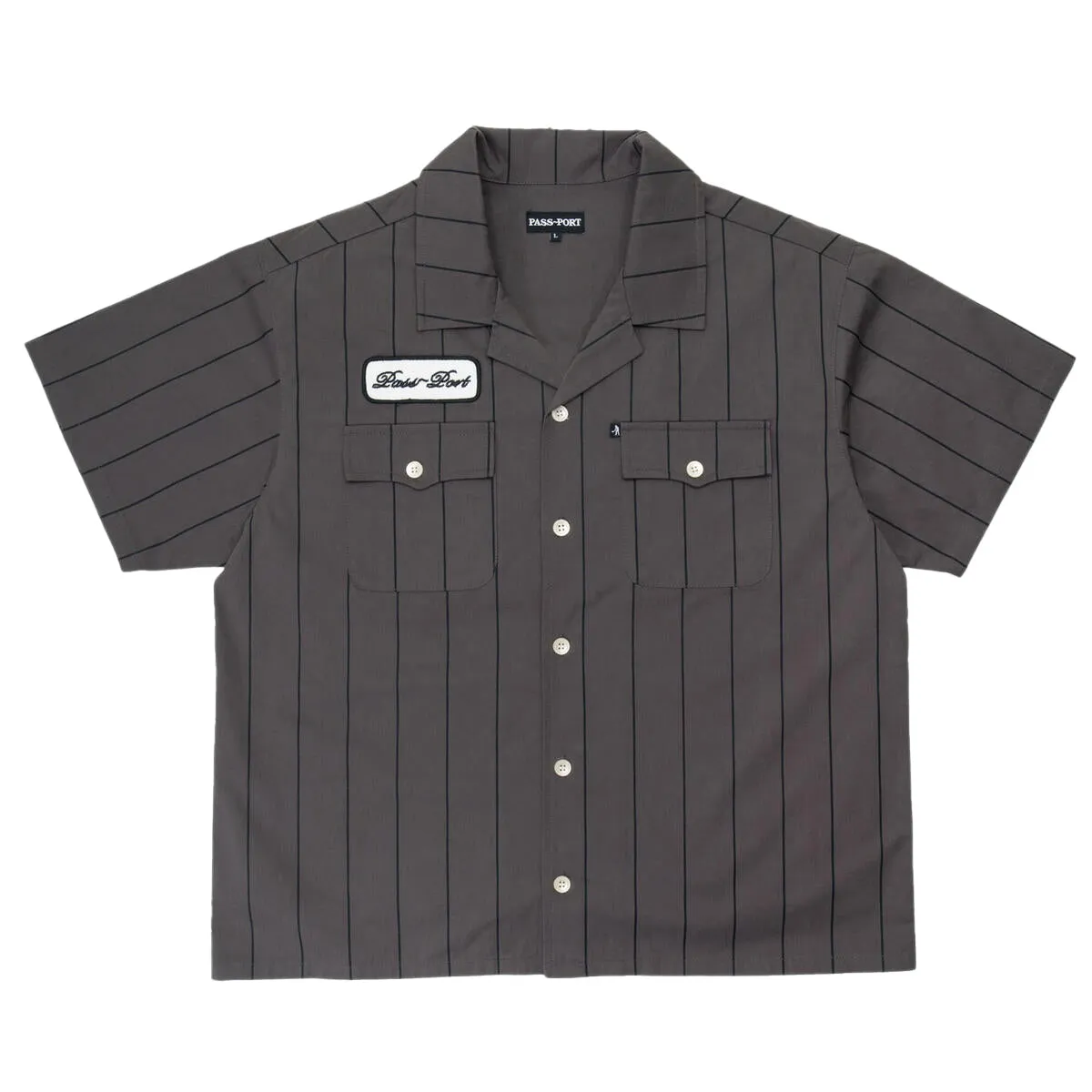Pass~Port - Striped Casual Shirt Tar