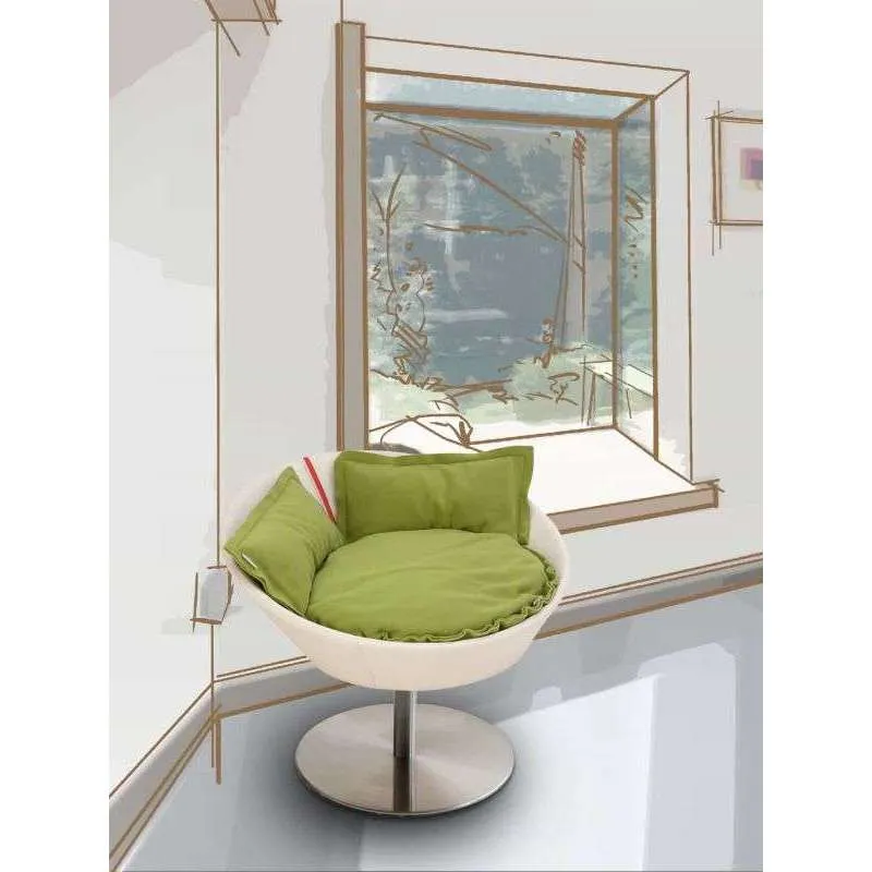 Pet Interiors Cosmo Leather Deluxe Cat Bed