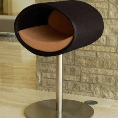 Pet Interiors Rondo Leather Cat Bed Stand