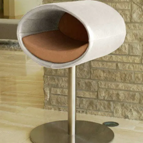 Pet Interiors Rondo Leather Cat Bed Stand