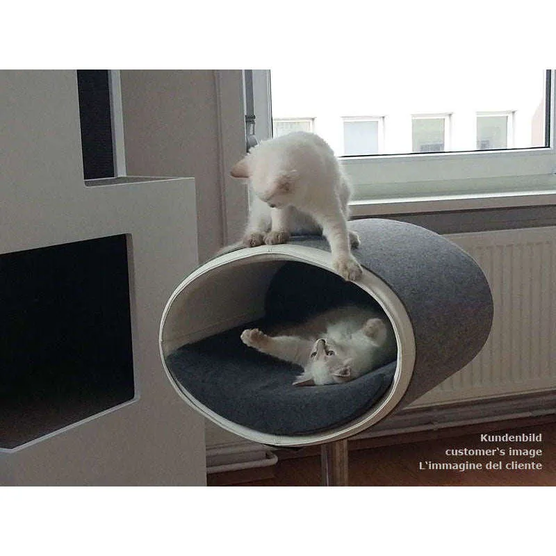 Pet Interiors Rondo Leather Cat Bed Stand