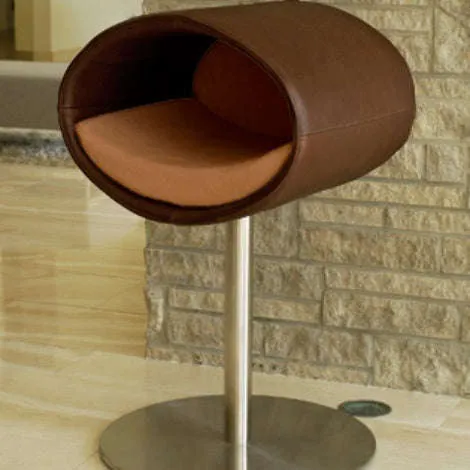 Pet Interiors Rondo Leather Cat Bed Stand