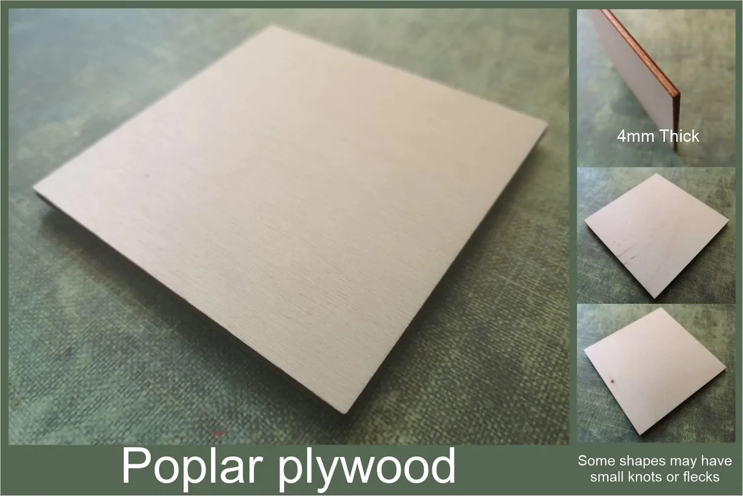 Pointed cross wooden craft cut out - plywood