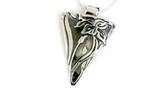 Pointed Iris Pendant