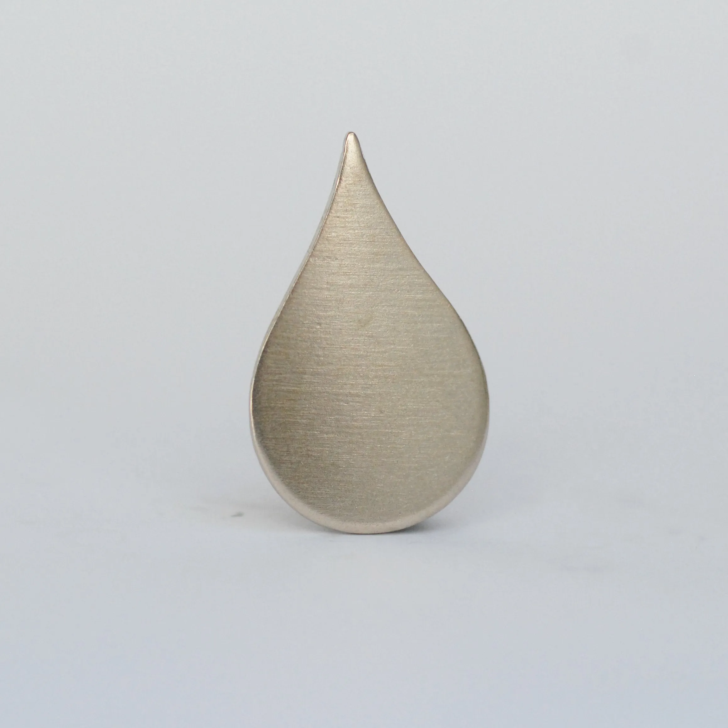 Pointed Teardrop 24mm x 15mm 24G 22g 20g rain drops, copper, brass, bronze, or nickel silver