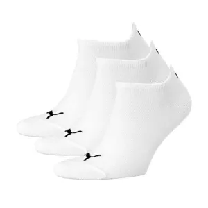Puma Plain Sneaker Socks 3 pack White