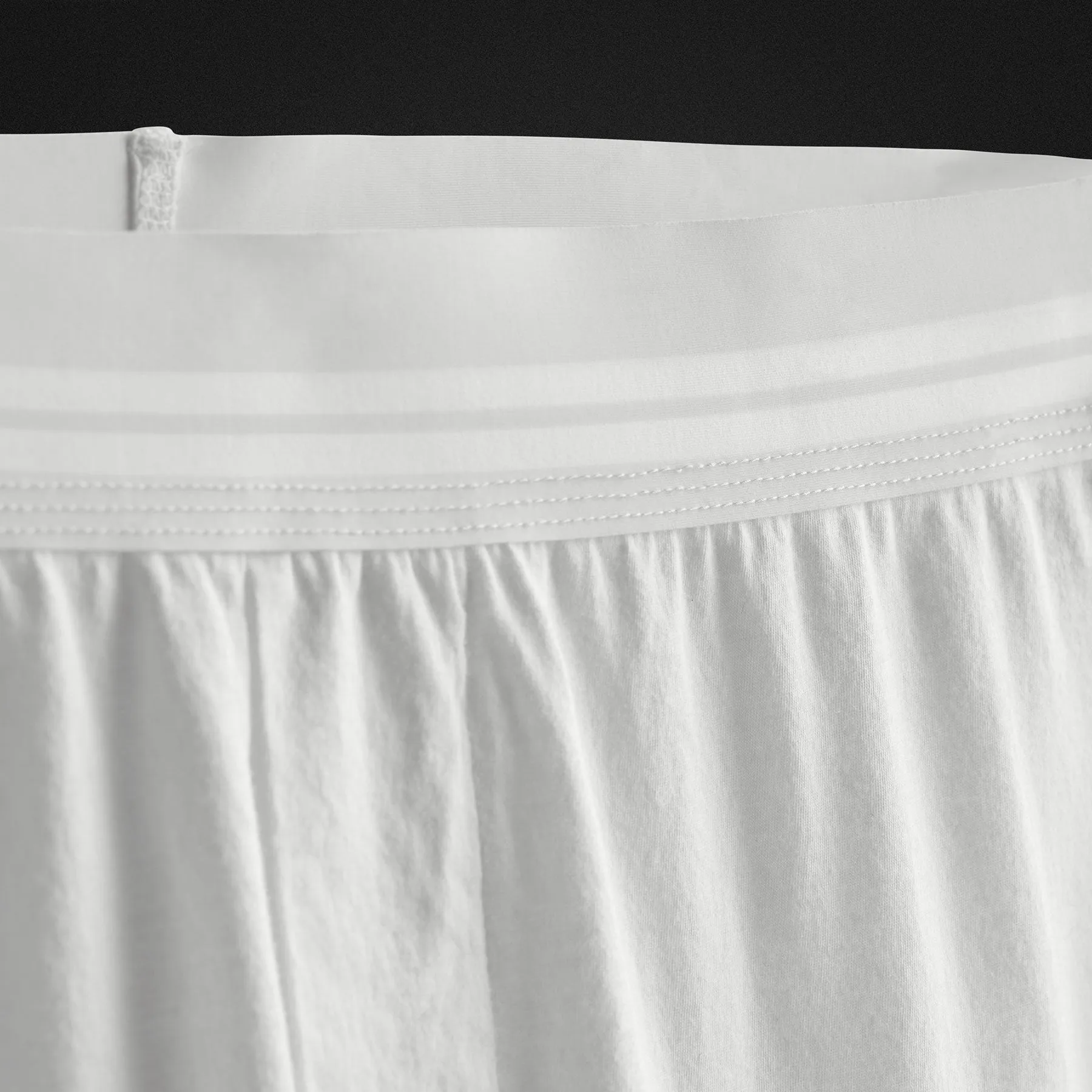 Relaxed Fit Boxer Short 3 Pack - White