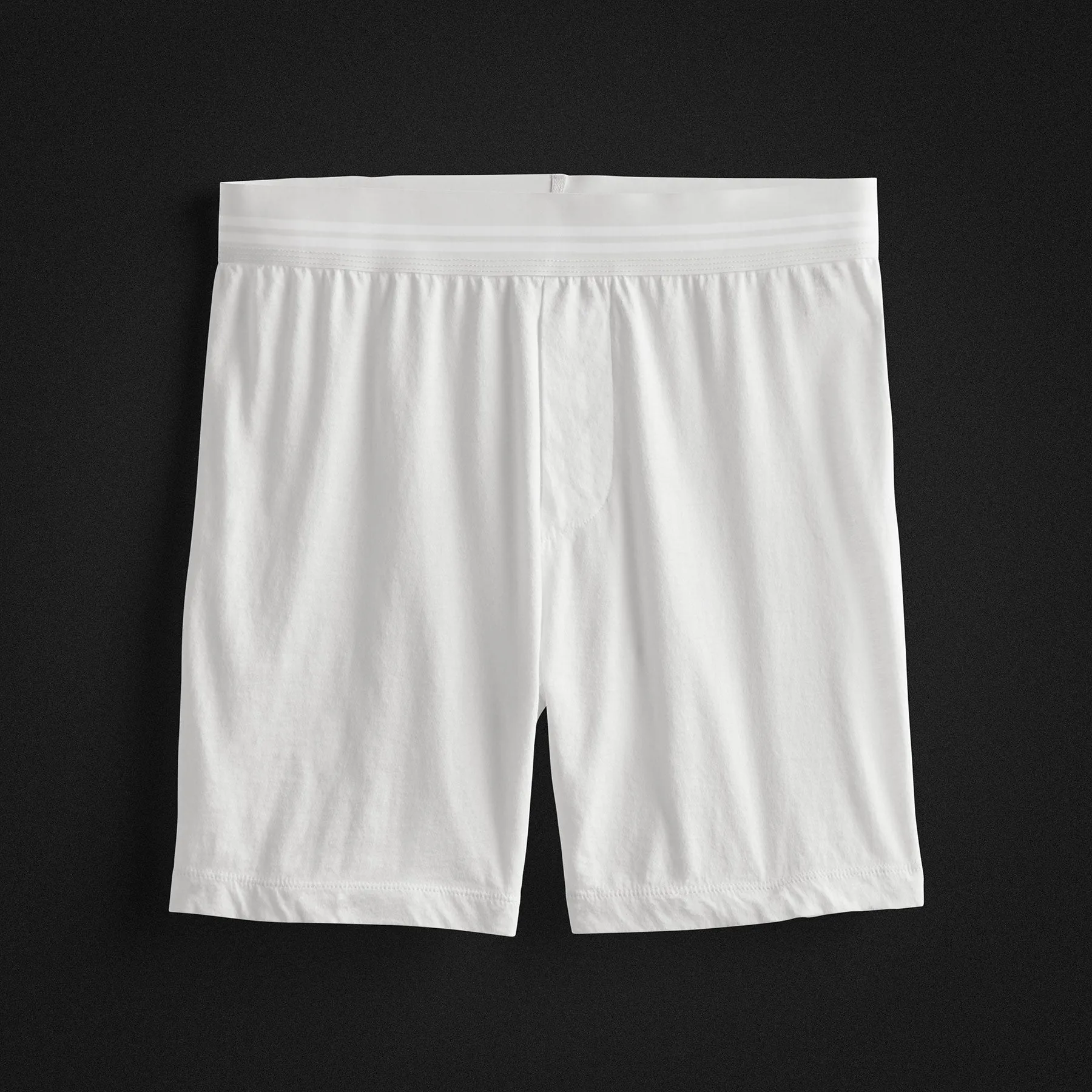Relaxed Fit Boxer Short 3 Pack - White