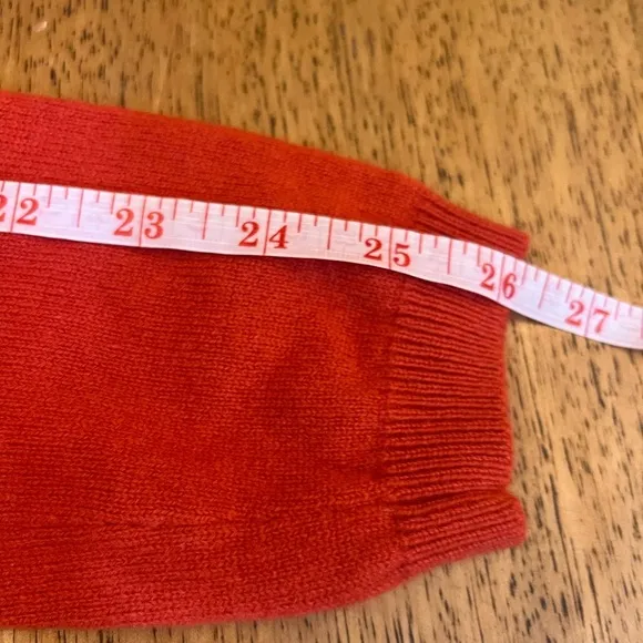 Robert Rodriguez Cashmere Cardigan Sweater- Red- Size M