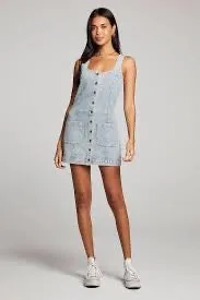 Saltwater Luxe Denim Mini Dress